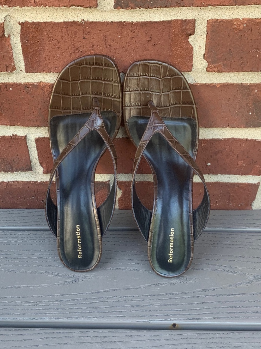 Reformation Sophie Heeled Sandal